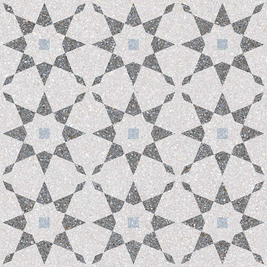 Декоративные элементы Vives Farnese Aventino-R Humo, цвет серый, поверхность матовая, квадрат, 293x293