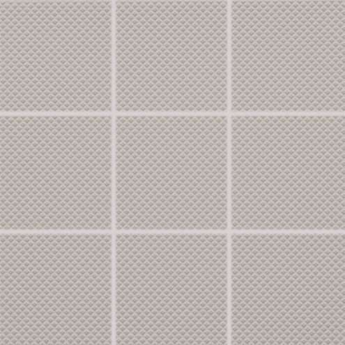 Мозаика Rako Color Two GRS0K610 (10x10), цвет серый, поверхность структурированная, квадрат, 300x300