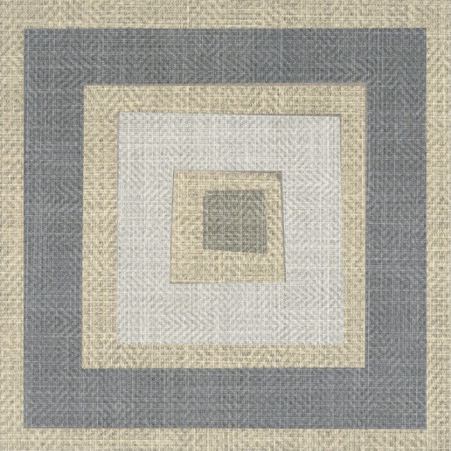 Декоративные элементы Made+39 Wool Decoro Square 3 WP00500, цвет разноцветный, поверхность матовая, квадрат, 600x600