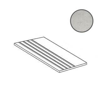 Ступени Grasaro Beton G-1102/MR/st01, цвет серый, поверхность матовая, прямоугольник, 294x600