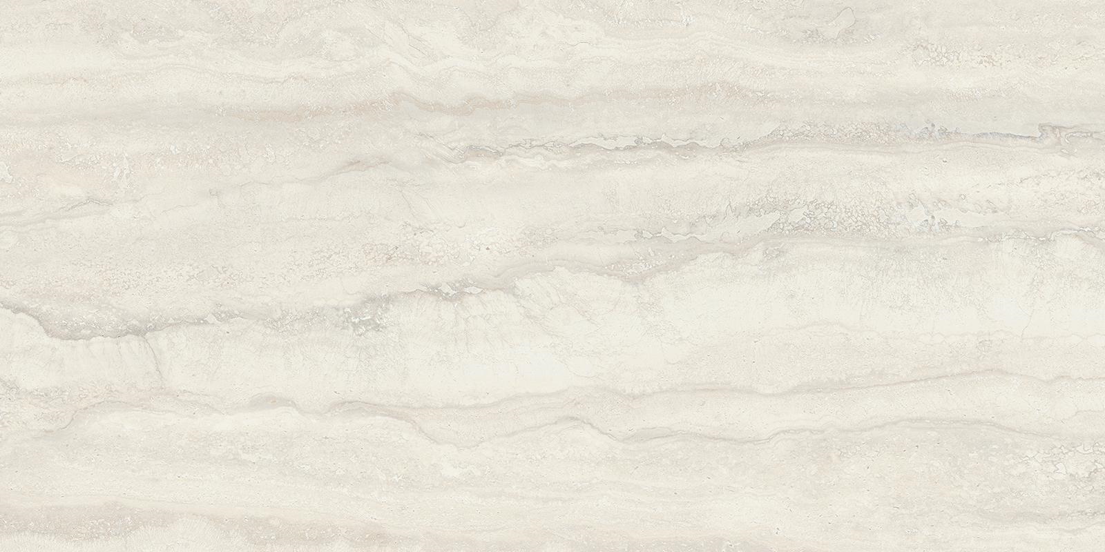 Керамогранит Provenza Unique Travertine Vein Cut White Lappato EJ7R, цвет белый, поверхность лаппатированная, прямоугольник, 600x1200
