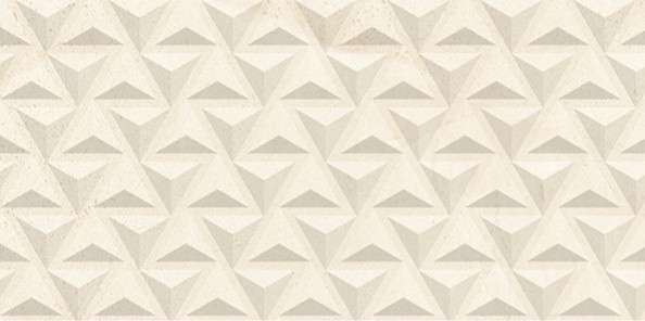 Керамическая плитка Cube Ceramica Iron Stone Ivory HL, цвет бежевый, поверхность матовая рельефная, прямоугольник, 300x600
