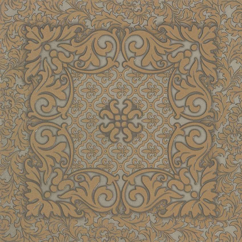 Декоративные элементы Cisa Reload Dec. Russia Clay, цвет коричневый, поверхность матовая, квадрат, 600x600