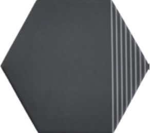 Керамогранит Heralgi Oslo Gebo Black, цвет чёрный, поверхность матовая, прямоугольник, 173x200