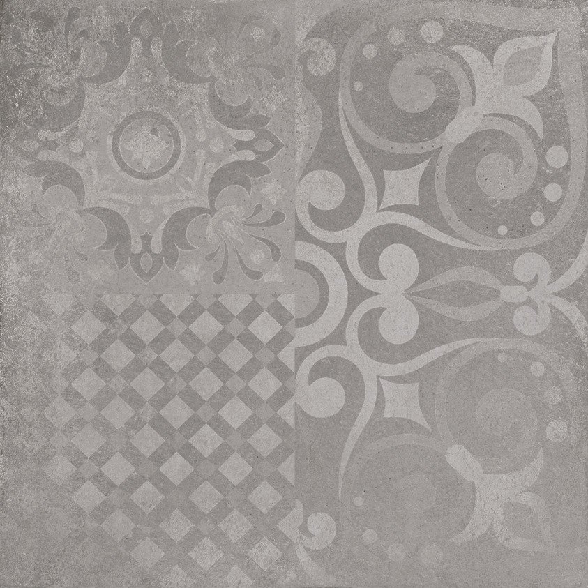 Декоративные элементы Self Style Chic Decor 6, цвет серый, поверхность матовая, квадрат, 200x200