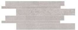 Мозаика Emilceramica (Acif) Be-Square Listelli Sfalsati Concrete ED8M, цвет серый, поверхность матовая, прямоугольник, 300x600
