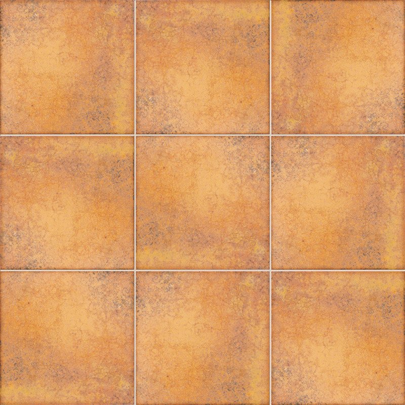 Керамическая плитка Mainzu Pav. Rialto Ocre, цвет оранжевый, поверхность матовая, квадрат, 200x200