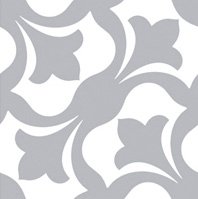 Декоративные элементы Ege Seramik Milano Zara Grey 200X200MLN30, цвет серый, поверхность матовая, квадрат, 200x200
