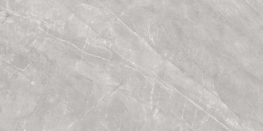 Керамогранит Realistik Nature Pulpis Light Grey, цвет серый, поверхность полированная, прямоугольник, 600x1200