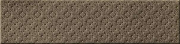 Керамическая плитка Grazia Impressions Bloom Coffee BLO400, цвет коричневый, поверхность глянцевая, прямоугольник, 140x560