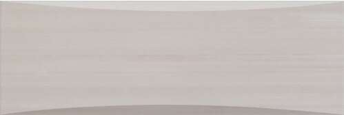 Керамическая плитка Aurelia Flou Bombe Pearl, цвет серый, поверхность глянцевая, прямоугольник, 200x600
