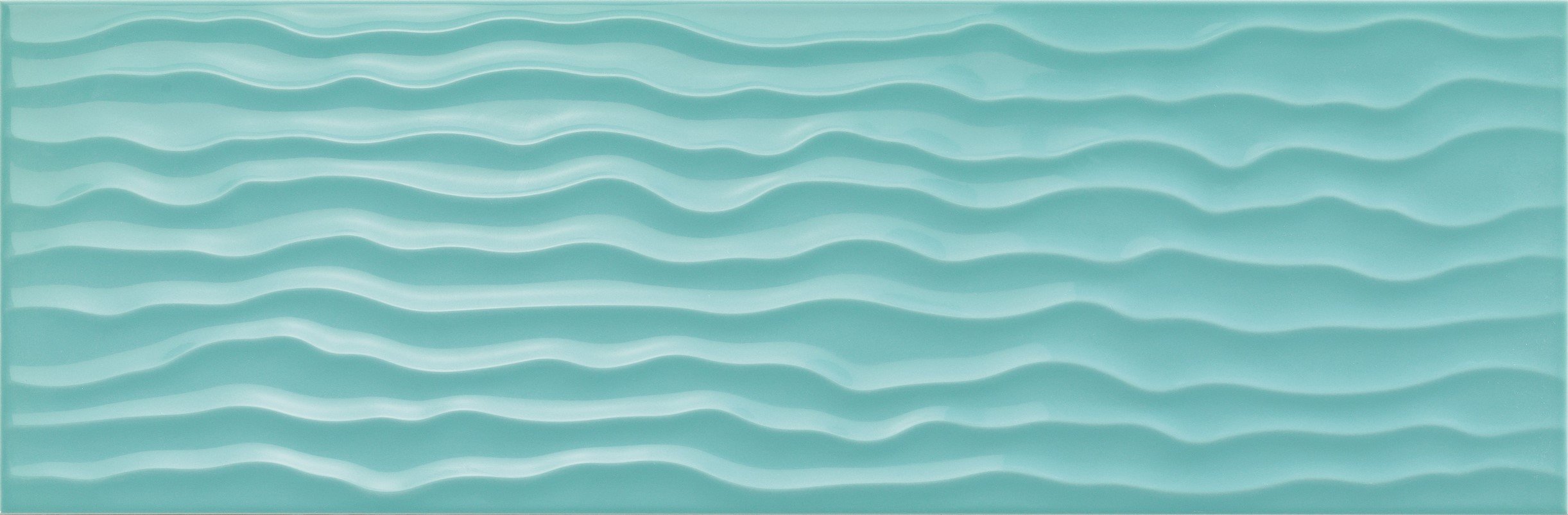 Керамическая плитка Ragno Frame Aqua Strutturato R4YL, цвет голубой, поверхность 3d (объёмная), глянцевая, прямоугольник, 250x760