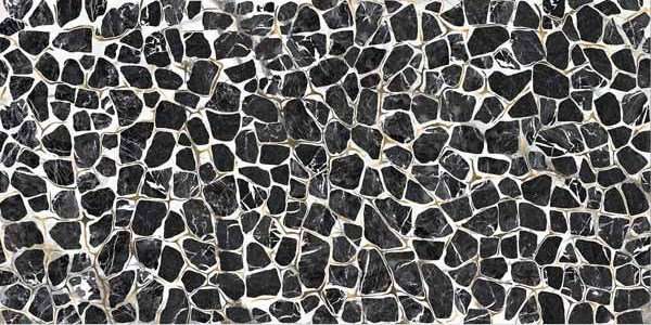 Декоративные элементы Imola The Room TURTLE6 260LP, цвет чёрно-белый, поверхность матовая, прямоугольник, 1200x2600