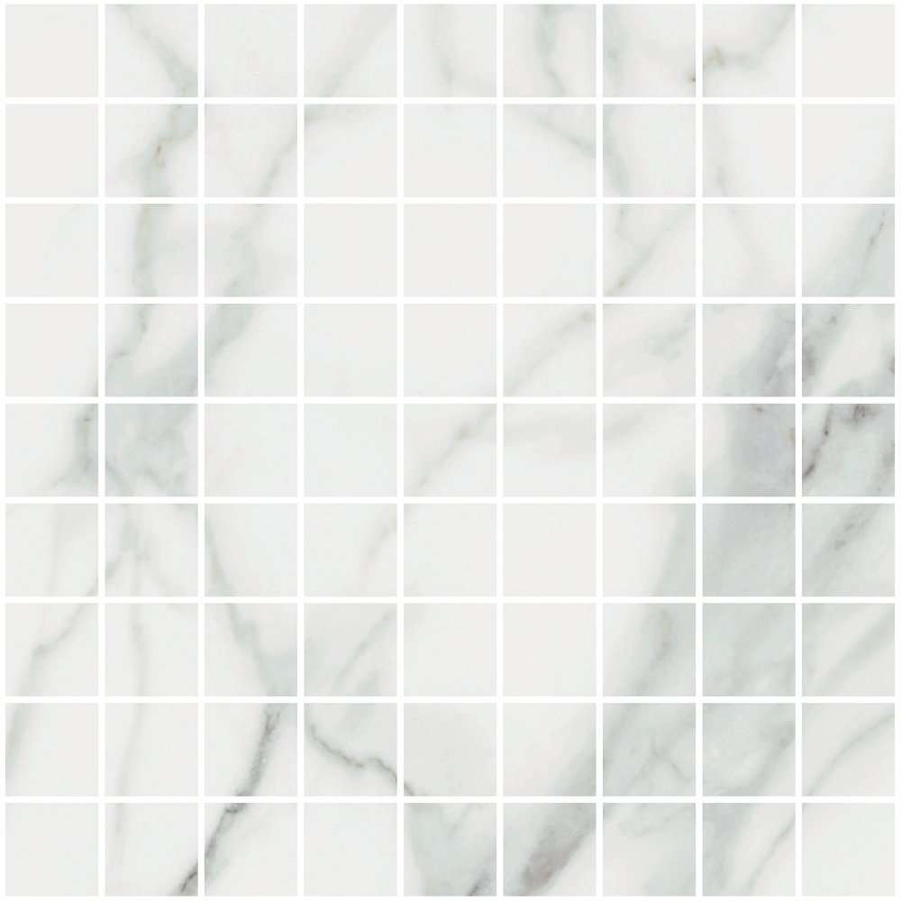 Мозаика Terracotta Marmo Mosaic Light TD-MR-MO-LT, цвет белый, поверхность матовая, квадрат, 300x300