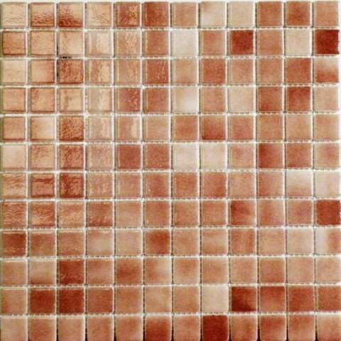 Мозаика Vidrepur Colors № 506 (На Сцепке), цвет коричневый, поверхность глянцевая, прямоугольник, 317x396