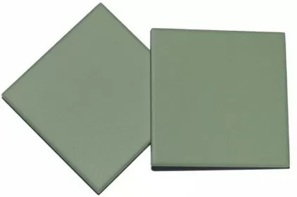 Керамогранит Topcer Field Material Square L4428, цвет зелёный, поверхность матовая, квадрат, 100x100