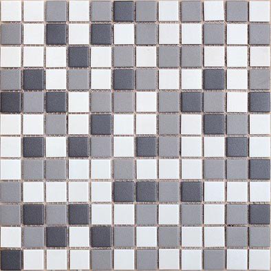 Мозаика Caramelle Mosaic L Universo Equinozio, цвет серый, поверхность матовая, квадрат, 300x300