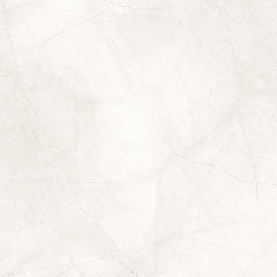 Керамогранит Laparet Splash Bianco, цвет белый, поверхность сатинированная, квадрат, 600x600