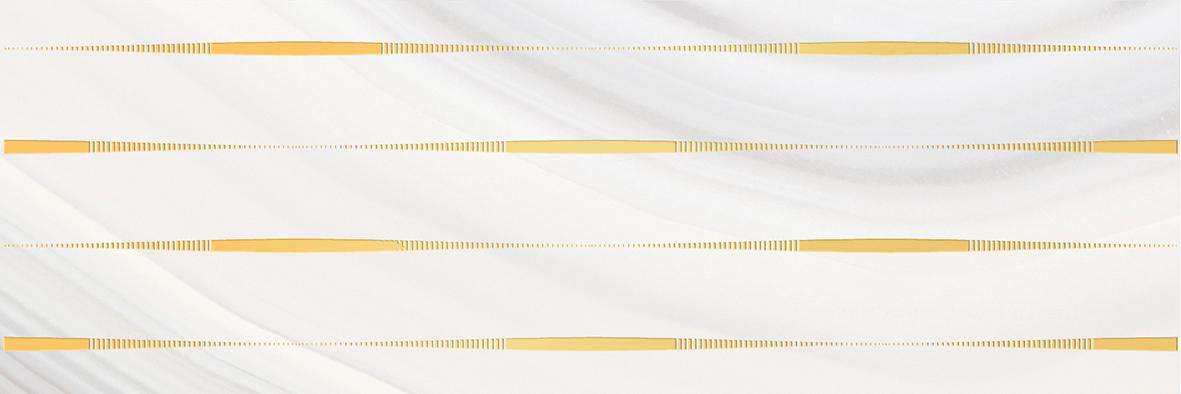 Декоративные элементы Laparet Agat Lines Декор светлый VT/B40/60081, цвет белый, поверхность глянцевая, прямоугольник, 200x600