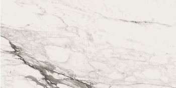 Керамогранит La Faenza Bianco CAL RE 9018 LP, цвет белый, поверхность лаппатированная, прямоугольник, 900x1800
