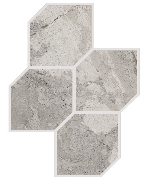 Мозаика Cerdomus Karnis Mosaico Concept Grey Matt, цвет серый, поверхность матовая, прямоугольник, 300x400