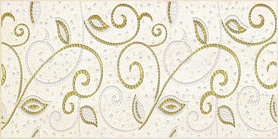 Декоративные элементы Laparet Frame creta бежевый 08-03-11-1371, цвет бежевый золотой, поверхность глянцевая, прямоугольник, 200x400
