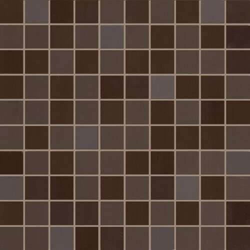 Мозаика Exe Activity Vanity Caffe-Lustro, цвет коричневый, поверхность глянцевая, квадрат, 305x305