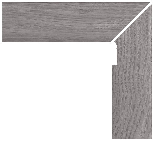 Спецэлементы Gres de Aragon Ordesa Gris, цвет серый, поверхность матовая, прямоугольник, 150x1200