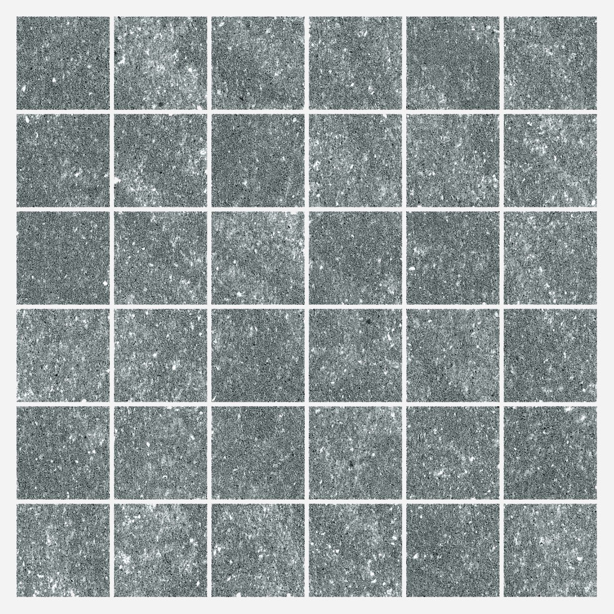 Мозаика Italon Genesis Silver Mosaico 610110000350, цвет серый, поверхность матовая, квадрат, 300x300