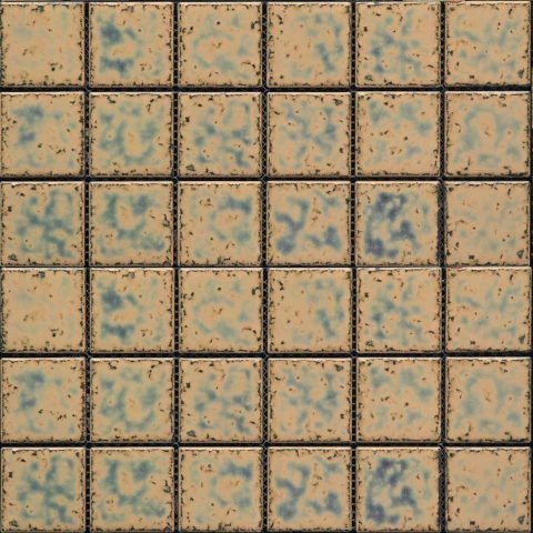 Мозаика Gaudi Rust-23(4), цвет бежевый, поверхность глазурованная, квадрат, 300x300