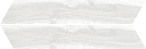 Керамогранит La Fabbrica Kauri Chevron Awanui 75303, цвет белый, поверхность матовая, шеврон, 75x407