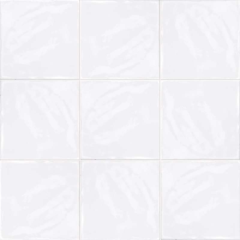 Керамическая плитка Mainzu Vitta Blanco, цвет белый, поверхность глянцевая, квадрат, 200x200