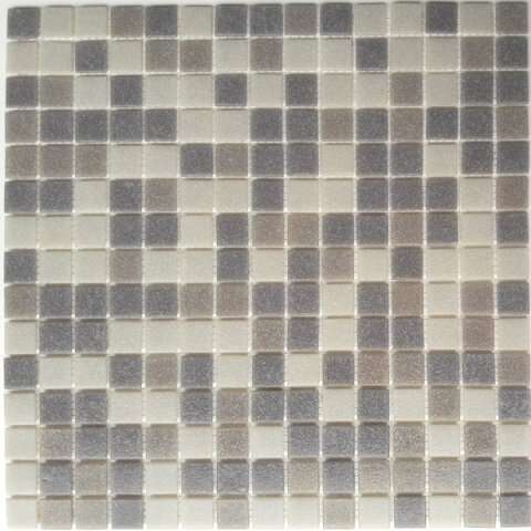 Мозаика JNJ Mosaic HG Mosaic PS205, цвет серый, поверхность глянцевая, квадрат, 327x327