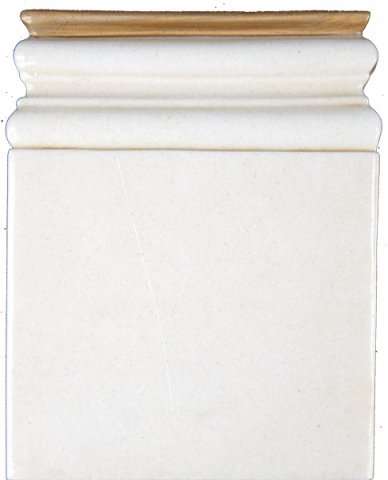 Вставки Infinity Vaticano Base Fuste Oro, цвет белый, поверхность глянцевая, прямоугольник, 160x200