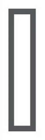 Декоративные элементы Vives Evia Boiserie Completa A, цвет чёрно-белый, поверхность матовая, прямоугольник, 250x750
