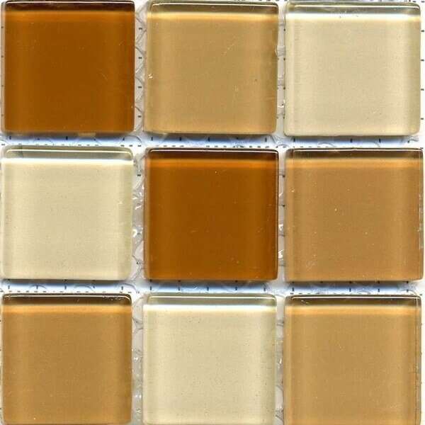 Мозаика Bars Crystal Mosaic Смеси цветов HT 303 (23x23 mm), цвет разноцветный, поверхность глянцевая, квадрат, 300x300