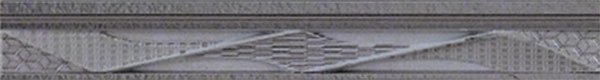 Бордюры El Molino Torso Plata Moldura, цвет серый, поверхность матовая, прямоугольник, 35x250