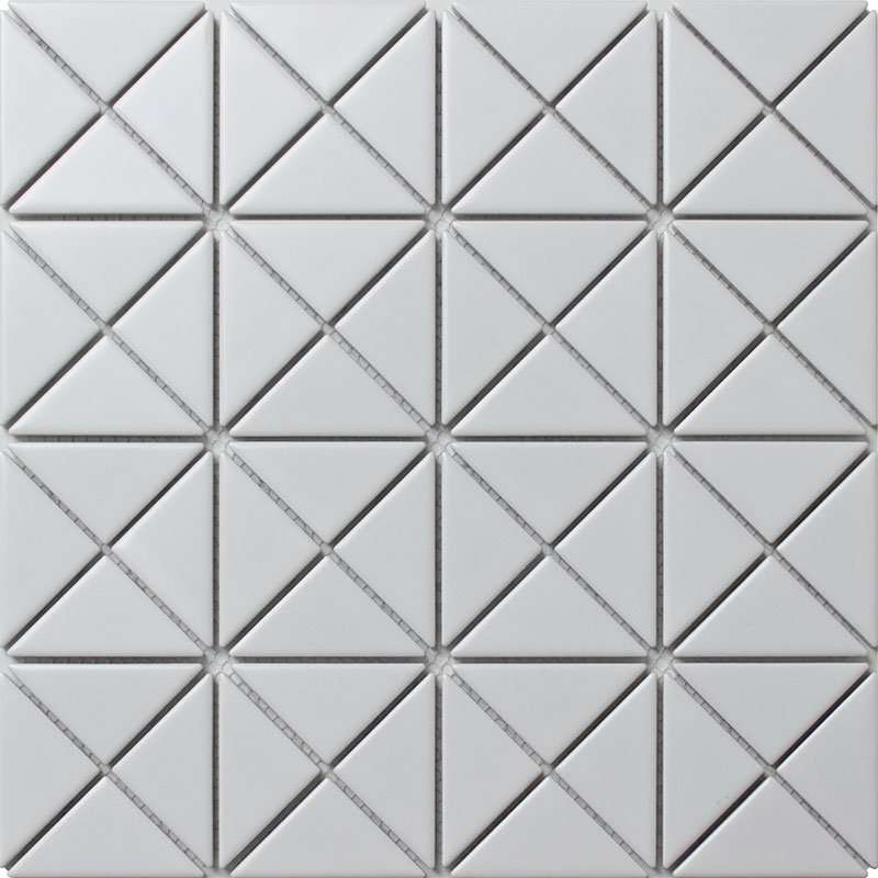 Мозаика Starmosaic Albion White, цвет белый, поверхность матовая, квадрат, 259x259