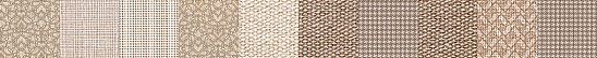 Бордюры Нефрит керамика Бордюр Пене Коричневый 05-01-1-47-03-15-1014-0, цвет коричневый, поверхность матовая, прямоугольник, 47x500