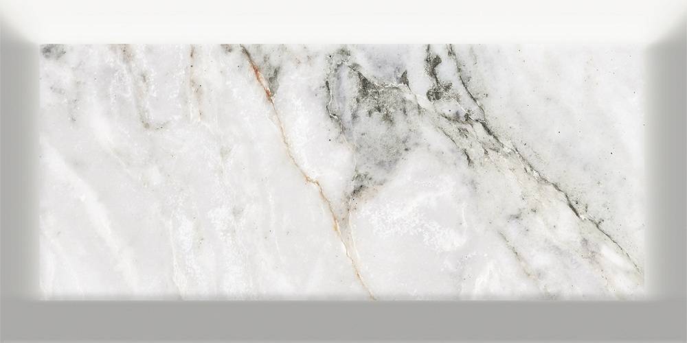 Керамическая плитка Vallelunga Minimarmi Nova Asola 6001181, цвет серый, поверхность глянцевая, кабанчик, 75x150