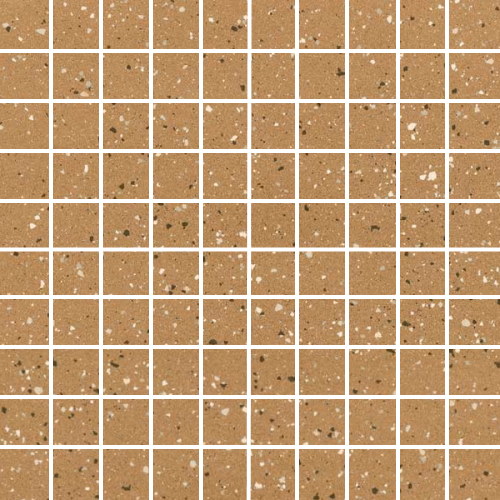 Мозаика Floor Gres Earthtech Savannah Flakes Mosaico (3X3) Comfort 772403, цвет оранжевый, поверхность лаппатированная, квадрат, 300x300