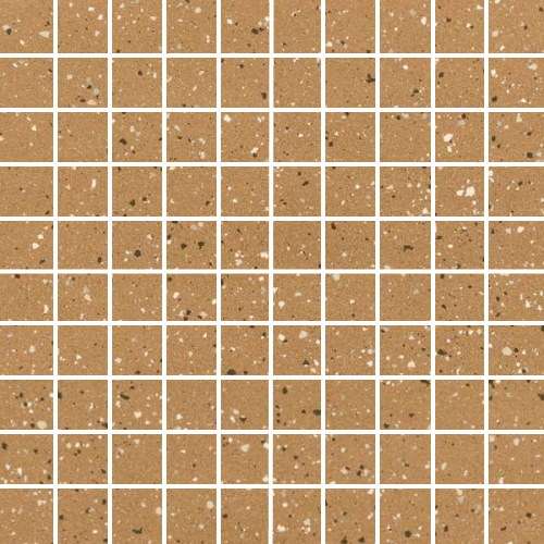 Мозаика Floor Gres Earthtech Savannah Flakes Mosaico (3X3) Comfort 772403, цвет оранжевый, поверхность лаппатированная, квадрат, 300x300