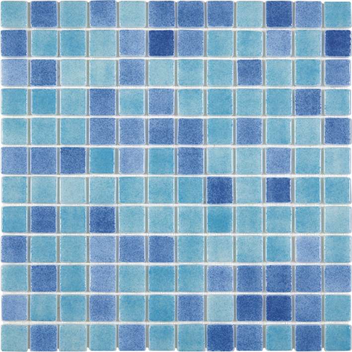 Мозаика L'Antic Colonial Dip Mix L244008291, цвет синий голубой, поверхность матовая, квадрат, 316x316
