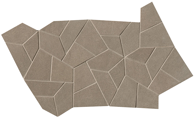 Мозаика Fap Sheer Taupe Gres Fly Mosaico fPRP, цвет коричневый, поверхность матовая, , 250x415