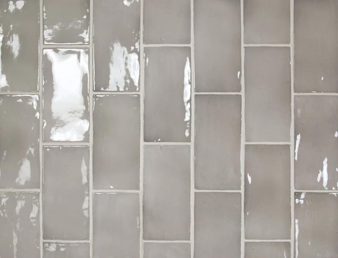 Керамическая плитка Equipe Manacor Mercury Grey 26907, цвет серый, поверхность глянцевая, прямоугольник, 75x150