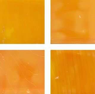 Мозаика Irida Nuance 15.S92(3), цвет оранжевый, поверхность глянцевая, квадрат, 327x327