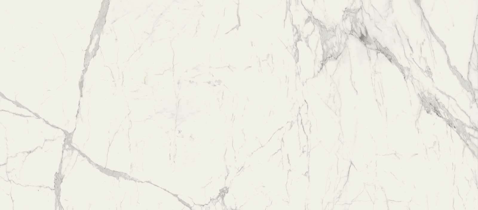 Широкоформатный керамогранит Ragno Maiora Marble Effect Statuario Rettificato R7EH, цвет белый, поверхность полированная, прямоугольник, 1200x2780