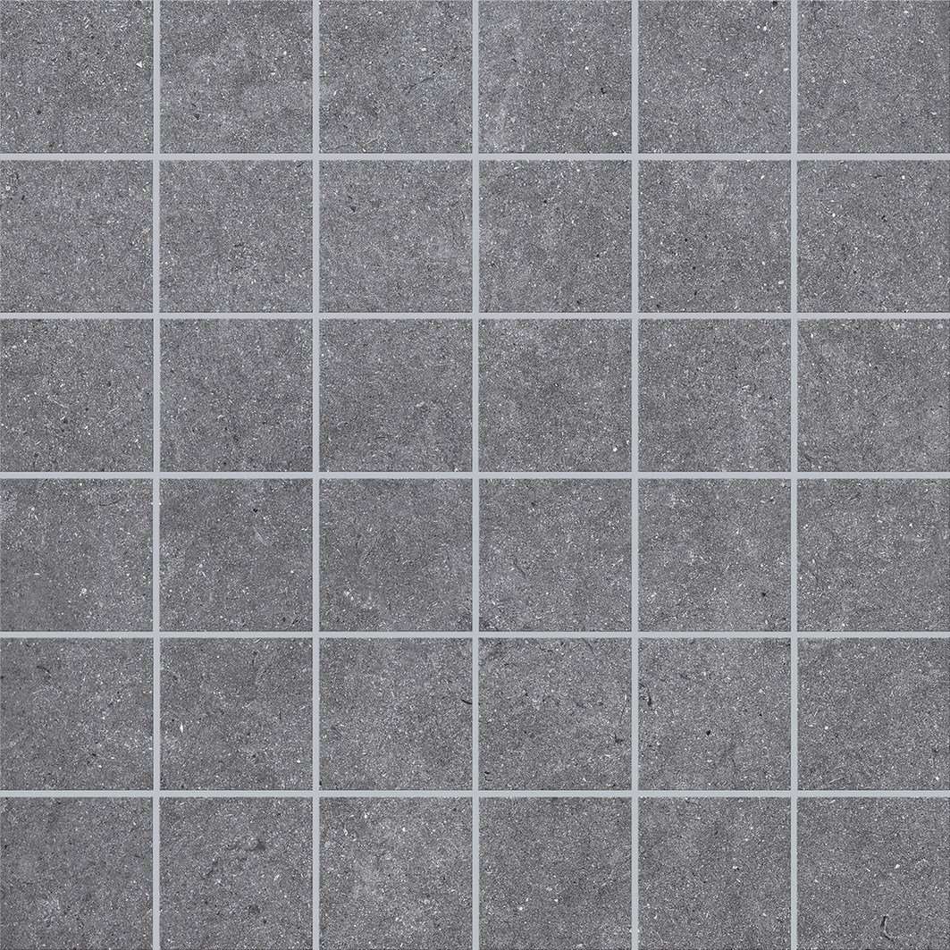 Мозаика Vallelunga Creo Antracite Mosaico 6000156, цвет серый, поверхность матовая, квадрат, 300x300