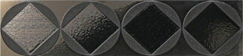 Бордюры Cinca Illusion Black Magical 8454/411, цвет чёрный, поверхность матовая, прямоугольник, 140x600