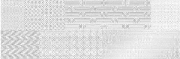 Декоративные элементы Polcolorit Dn-Parisien Bianco Silk, цвет белый, поверхность глянцевая, прямоугольник, 244x744